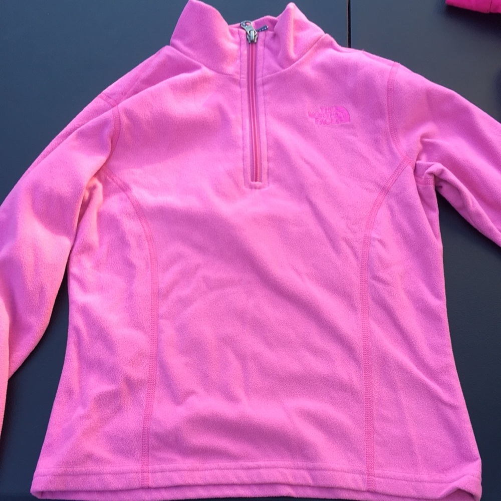 Vintage The North Face Fleece kids pull over jacket